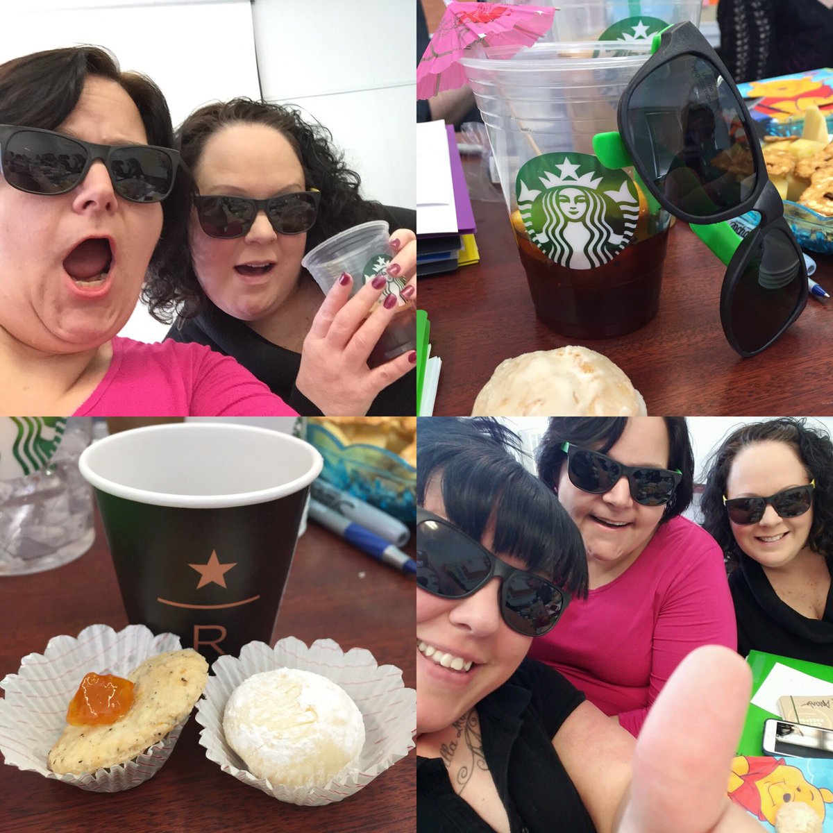 team_blume's tweet photo. Our district meetings are more fun than yours! @jgurtov @jasonsread @_ms_cindy_ @maddysmom1217 @starbucksprtnrs https://t.co/Gtnd7dll6D