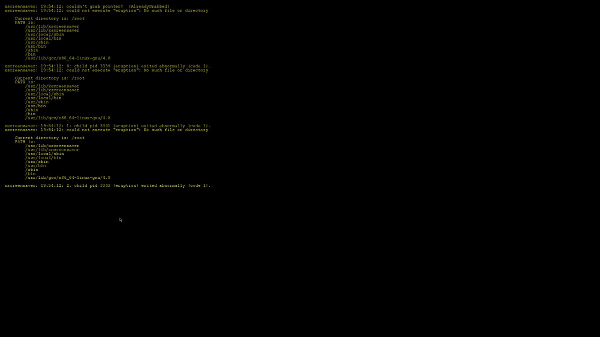 bojanrajkovic's tweet photo. xscreensaver-demo works! But xscreensaver itself, not so much. #LXSS #Windows10 https://t.co/2xNtEuDGcO