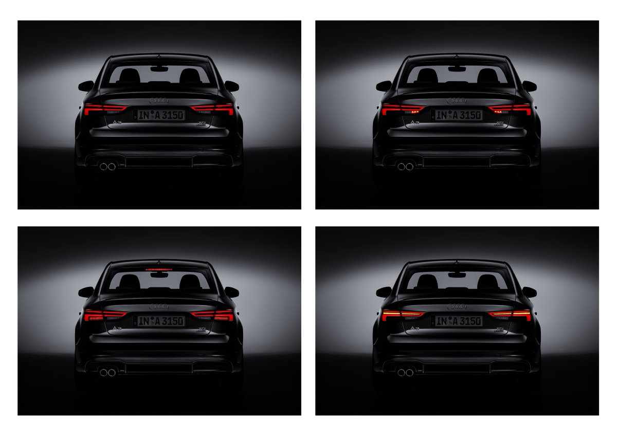 audispain's tweet photo. El nuevo #A3 incorpora los faros xenón plus son de serie. Los #AudiLED y #matrixLED se ofrecen opcionalmente https://t.co/3PtwLJIf8j