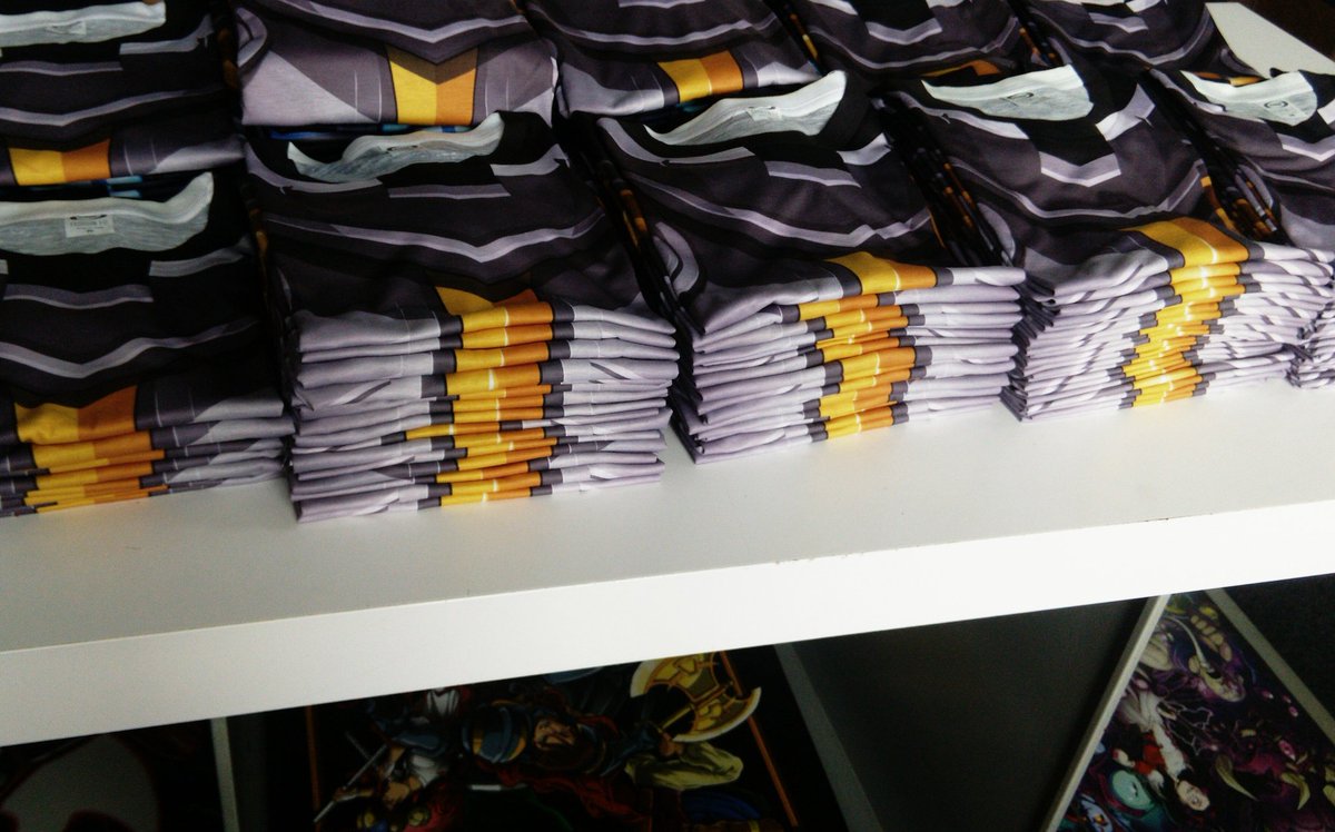 HeroMart's tweet photo. Another batch of Armored T-shirts is here! Hot off the press,pick a side and represent with pride! #SublimationTees https://t.co/F1VwVltmRd