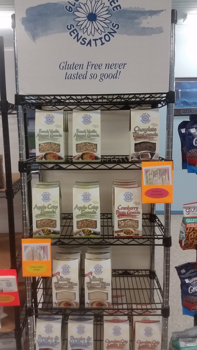MIGlutenFreeGal's tweet photo. More fresh baked #glutenfree finds at Gluten Free Sensations. #celiacsafe #dedicated #MichigansBestGF https://t.co/0DQNpFqTgZ