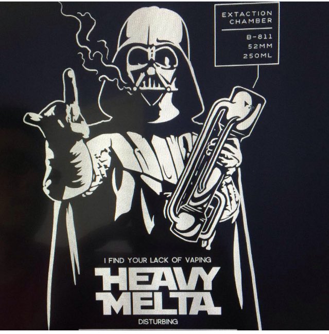 heavymelta's tweet photo. Dark side Dabs!! https://t.co/xrEO4u5knD