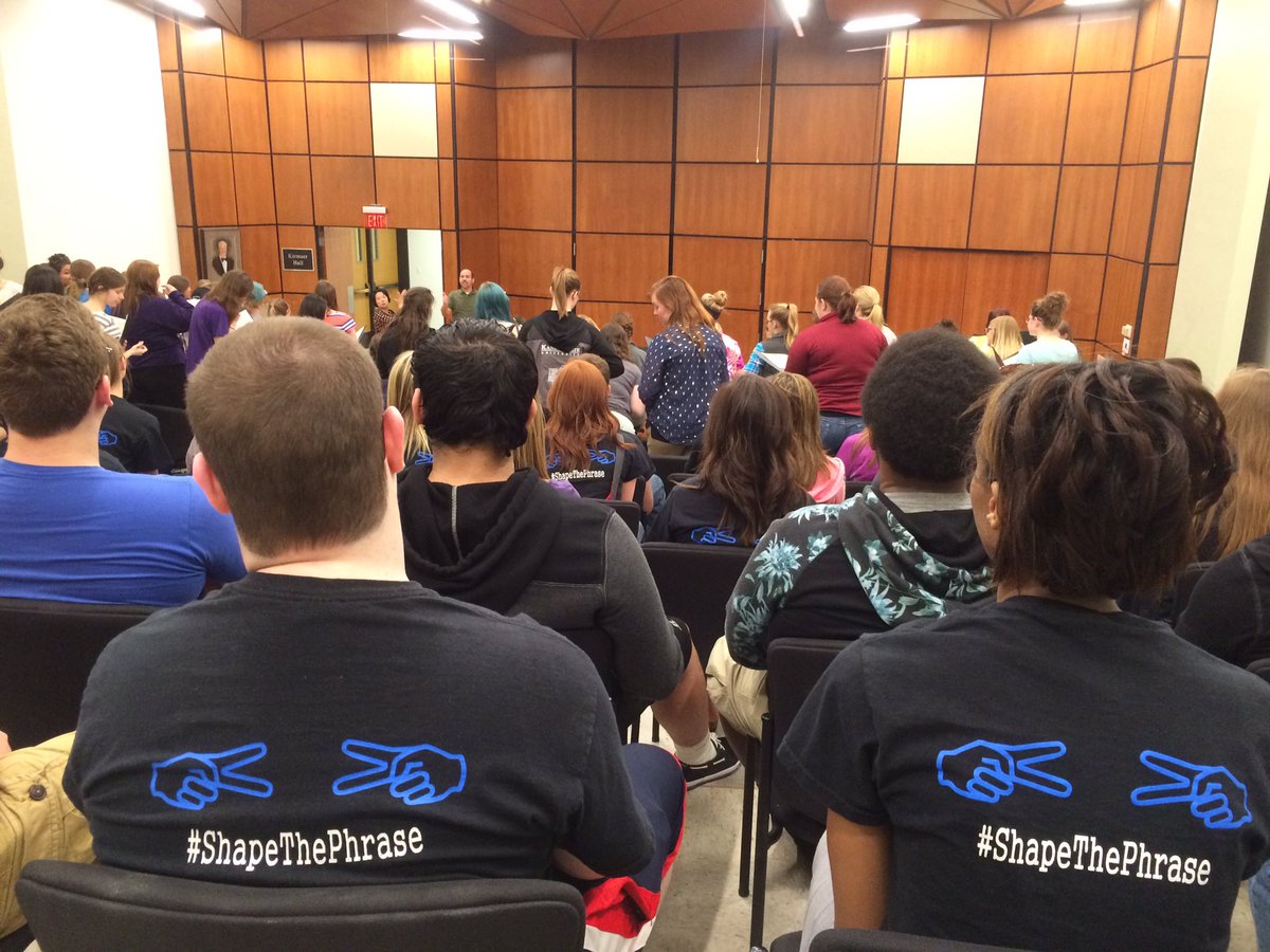 waruchoir's tweet photo. WR Chorale visits Dr. Yu and the K-State choir program. #ShapethePhrase https://t.co/t4NkBHPuEP