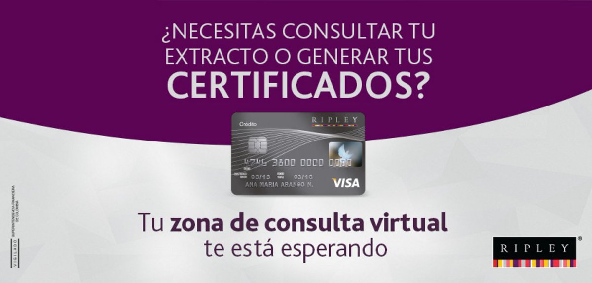 Ripley_Colombia's tweet photo. Ingresa aquí: https://t.co/cbB0SU86T4 a tu zona de consulta virtual. https://t.co/54TKCICDIh
