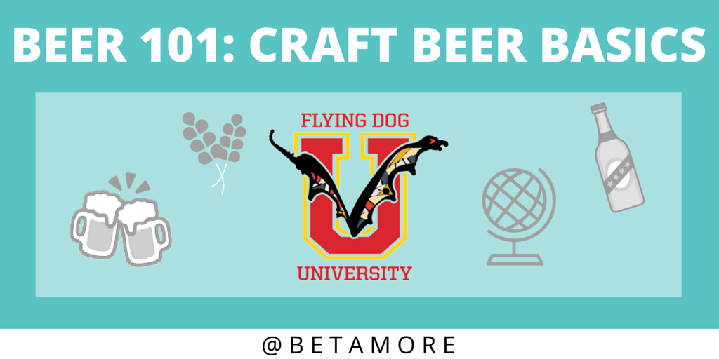 betamore's tweet photo. Learn about the history + brewing process of beer at #FlyingDogUniversity 101! April 14 https://t.co/4bwKsWI22t https://t.co/WDFrXM2BCU