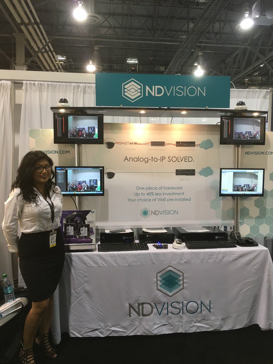 NDVisionOAS's tweet photo. Visit @NDVisionOAS at #ISCWest16 at booth 1055 to see the only open-archtecture #analogtoIP solution https://t.co/XAx3IFUZOM