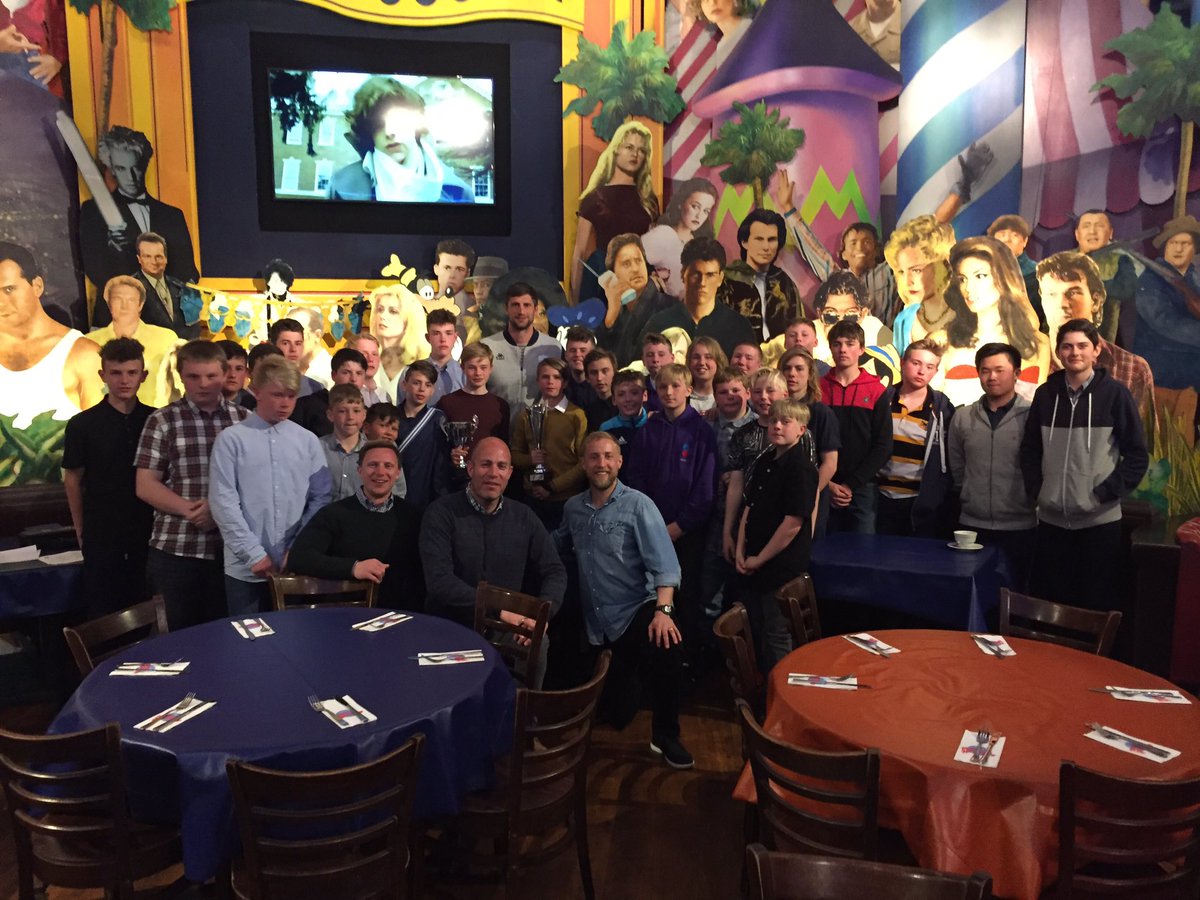 Woodlands Tour Rugby squads at the awards dinner #proudtobewoodlands