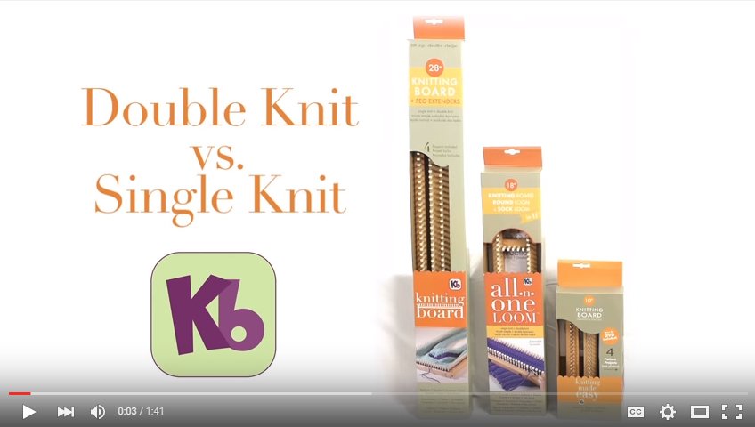 Loom knitting how-to Videos brought to you by KB! knittingboard.com/learn/videos