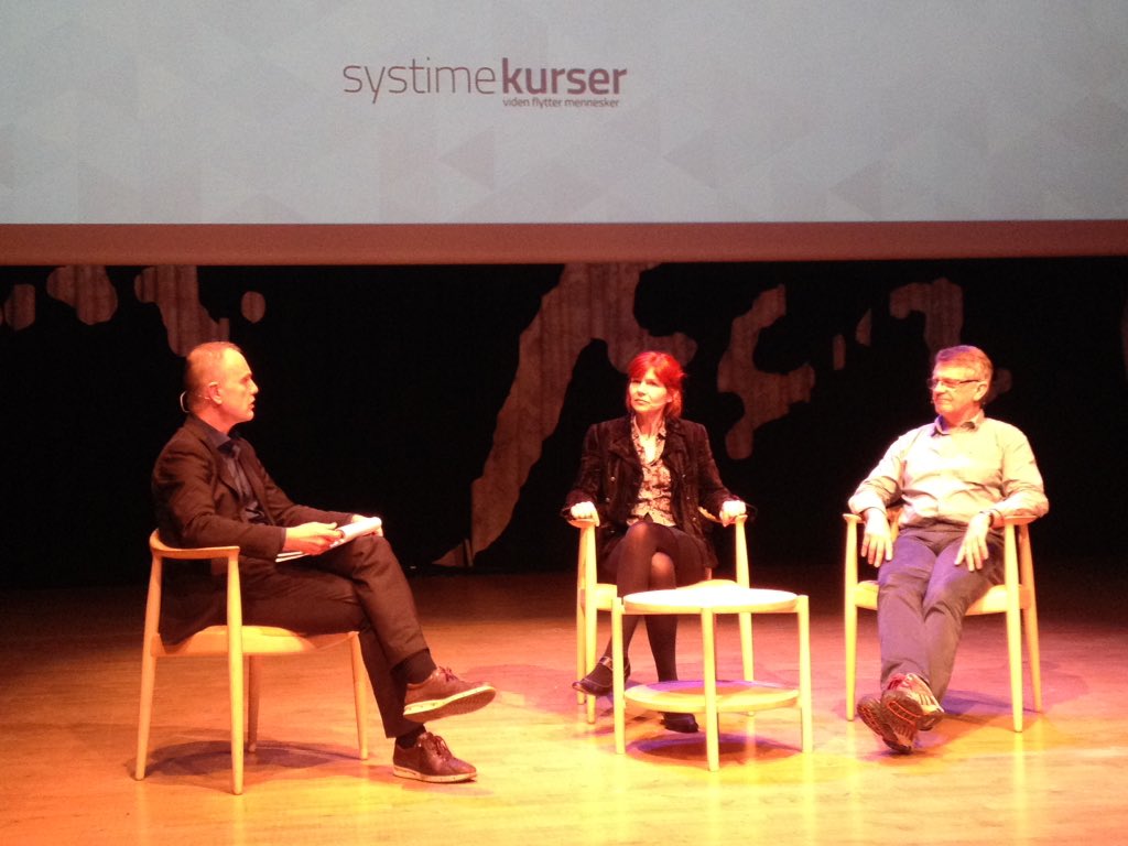 lise_ludvigsen's tweet photo. #sysung2016
Afslutning på konferencen i Kbh med debat mellem Hanne Leth Andersen og Jens Dolin om karakterkrav. https://t.co/W3MVtahMIU
