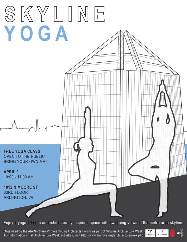 AIAContinuingEd's tweet photo. MT @AIANOVA: Kick off #VAArchWeek with us this Saturday for yoga+stunning views of DC!
@WashingtonDCAIA @AIA_VA https://t.co/YXuV2UvDvE