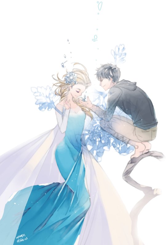 SnowElsa_'s tweet image. { @IceJackFrost_ }