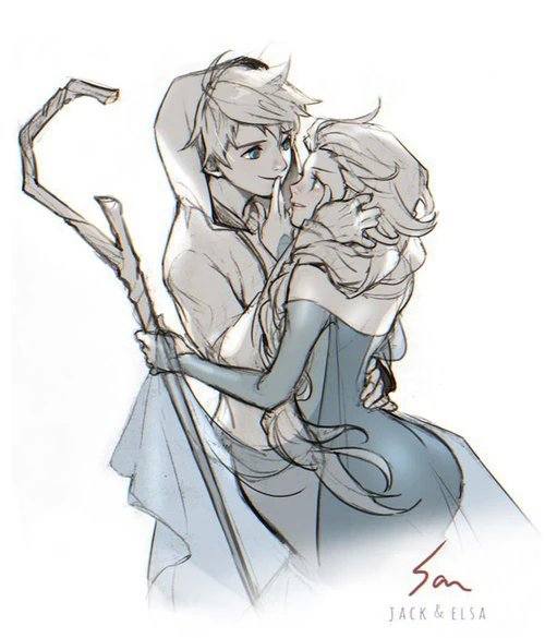 SnowElsa_'s tweet image. { @IceJackFrost_ }