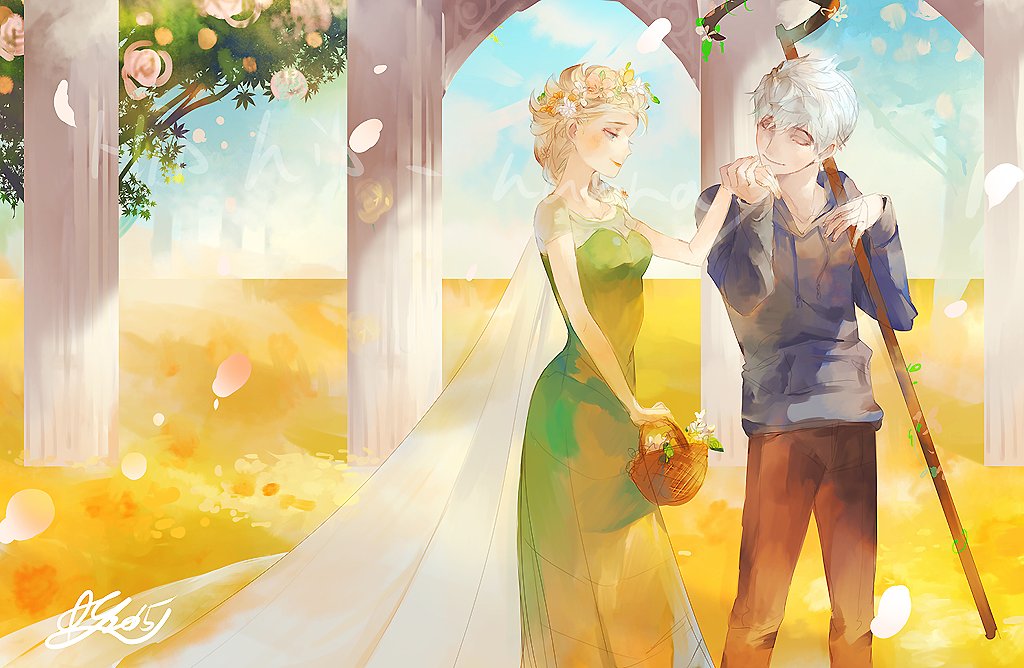 SnowElsa_'s tweet image. { @IceJackFrost_ }