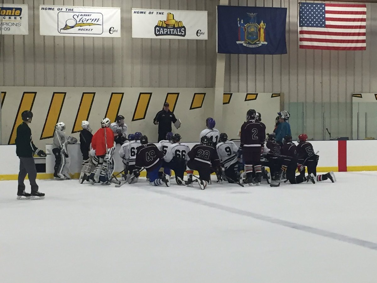 <a href="/Section2Hockey/">Section II Hockey</a> 18U Wrap tryouts come to a close. Great job by all players on the ice! #playHShockey