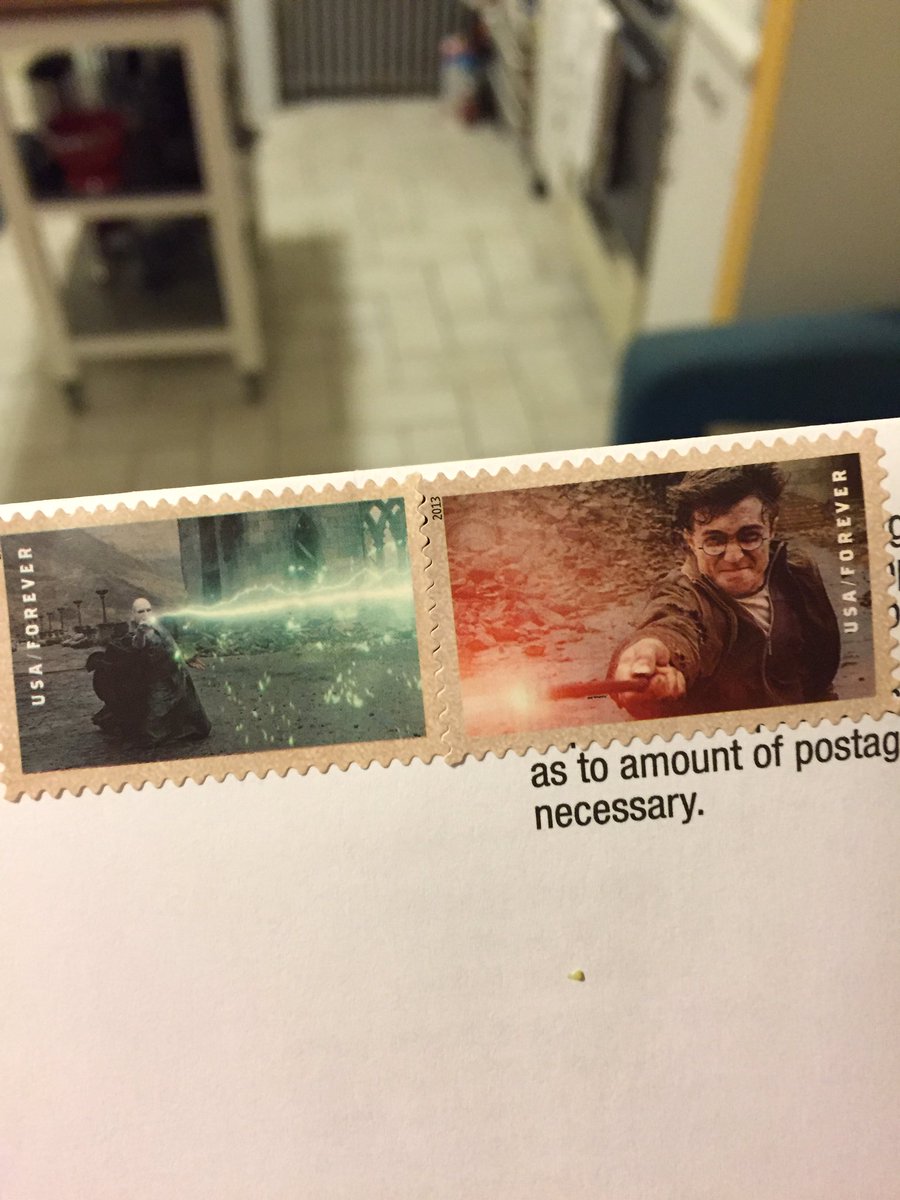 bunge73's tweet photo. Epic absentee ballot postage  #magic #USElections2016 #thinlyveiledmetaphor https://t.co/KJb2oJkaCT