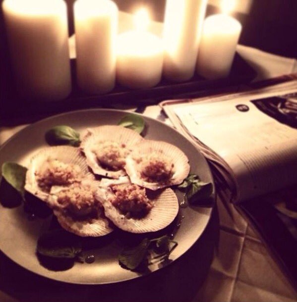 Been craving scallops all week!