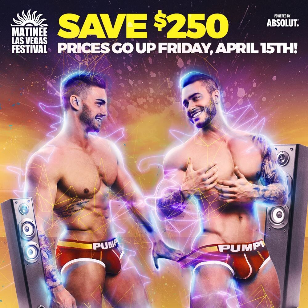 PrideFestivalNY's tweet photo. Come and get it B4 prices go up! Biggest Gay Dance Festival! 🌴😎 https://t.co/ke169NTJ5T ☀️🌴#MLV16 #PoweredByAbsolut https://t.co/2PBmEDWQND