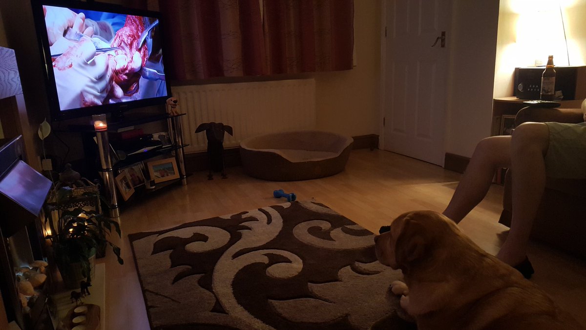 Seth watching Noel in supervet tonight! Amazing man!!