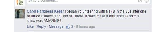 <a href="/springsteen/">Bruce Springsteen</a> We received this wonderful comment earlier today! We can't thank you enough for your continued support!