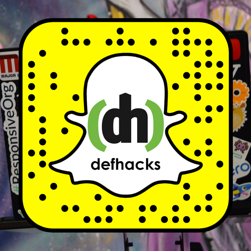 def_hacks's tweet photo. We are launching a #snacphat account for our hackathon, add us for exclusive contests and updates! #defhacks https://t.co/5q3Wo7UedE