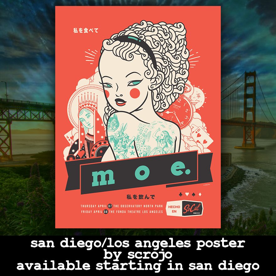 moeperiod's tweet photo. Check out this sweet event poster for @ObservatorySD + @FondaTheatre by #Scrojo! Limited supply! https://t.co/5FOnc6xqno