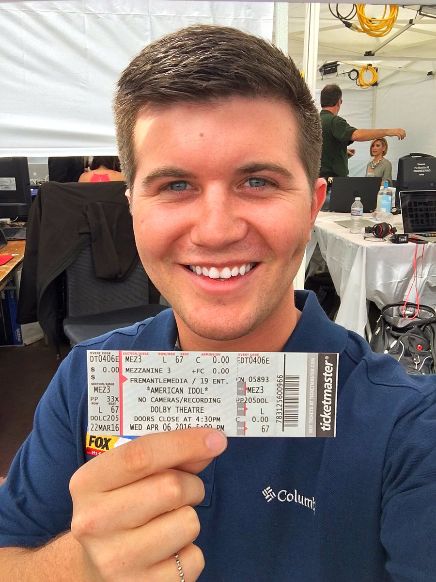 THillMedia's tweet photo. I have my ticket to @AmericanIdol!!! #TeamSip #TeamTrent #LovinLaPorsha #WLOVfox #WTVAnews https://t.co/Bo8XVJlzYW