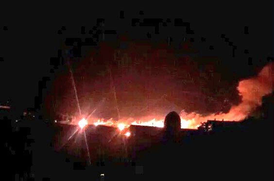 RamiSafadi93's tweet photo. AMC: Russian jets dropped white phosphorus on the town of al-Eis &amp; its outskirts in southern Aleppo. #Syria https://t.co/KJExcTwtNz