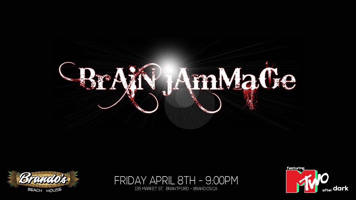 BrandosBeach's tweet photo. Finally, BrAiN jAmMaGe is back on a Friday night!
The party band will rock Aloha Friday w/ Dj mTwo April 8th at 9pm! https://t.co/KbmsoMss9f