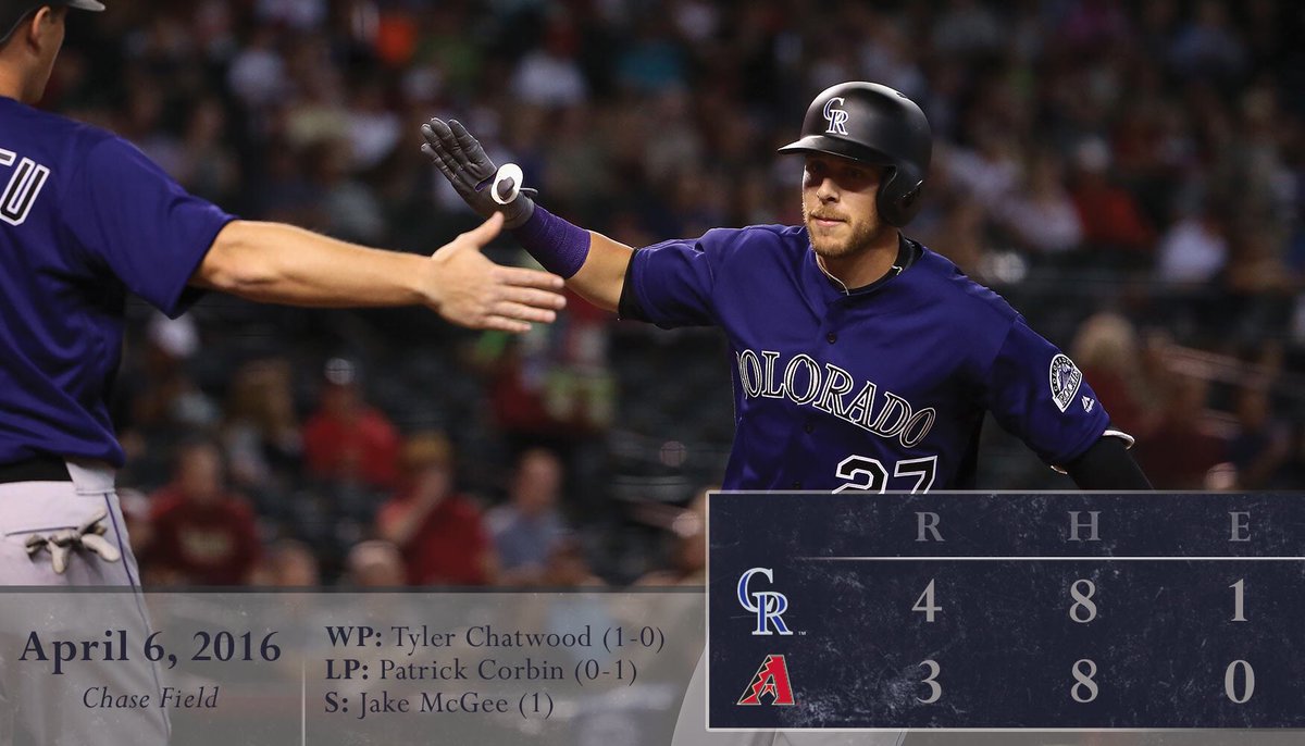 #Rockies take the opening series!

We're heading home. See you Friday at #CoorsField!