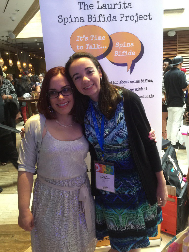 paulabendfeldt's tweet image. So proud of my friend Laurita! It&apos;s time to have a conversation about #SpinaBifida #TheLSBProject #Hispz16