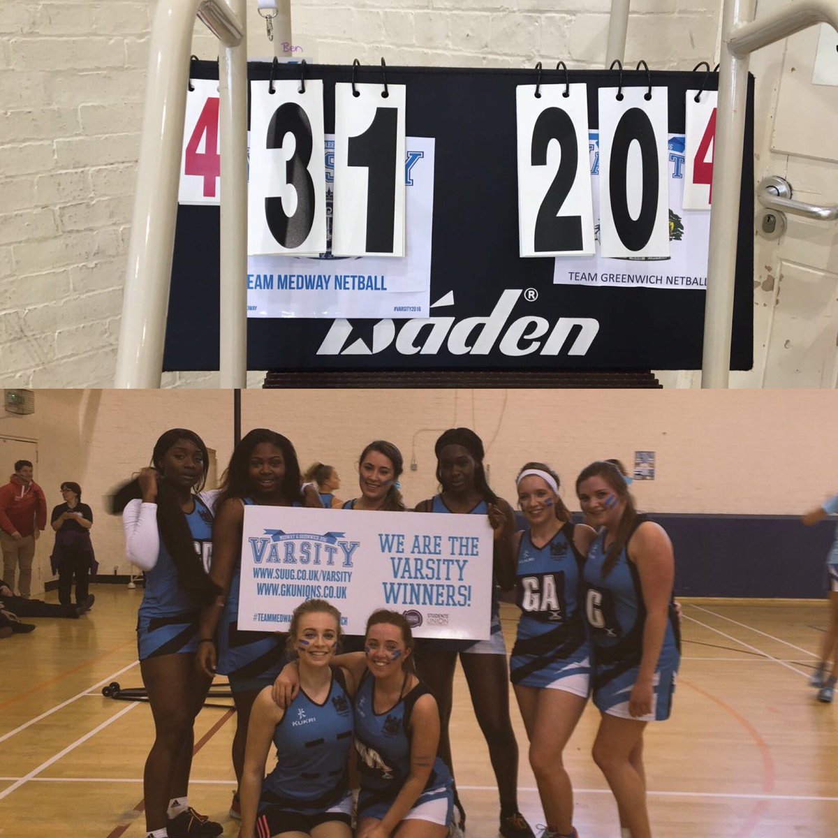 JadeeHenderson's tweet photo. Smashed it 👊🏼🎉💙 #Varsity2016 https://t.co/K2kSWeaRxy