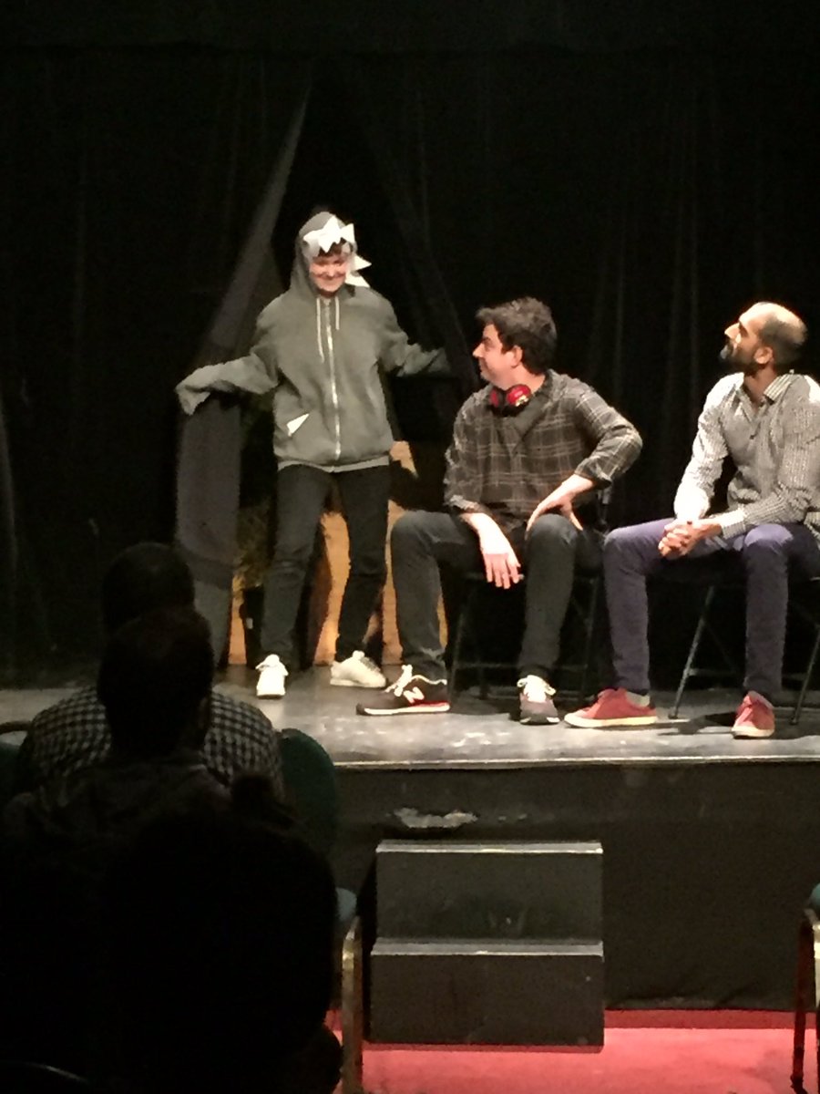 MTLsketchfest's tweet photo. .@dinkfloydcomedy in the house and in #MTLsketchfest2016. 🍾 https://t.co/iQ2X6afne0