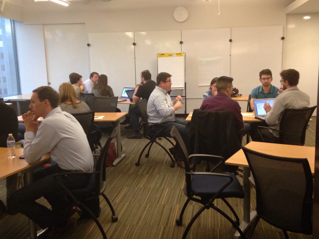 MAYA_Design's tweet photo. We're a full house! Glad to have the teams in our space. #SteelCityCodefest https://t.co/ZyltX8uFS6