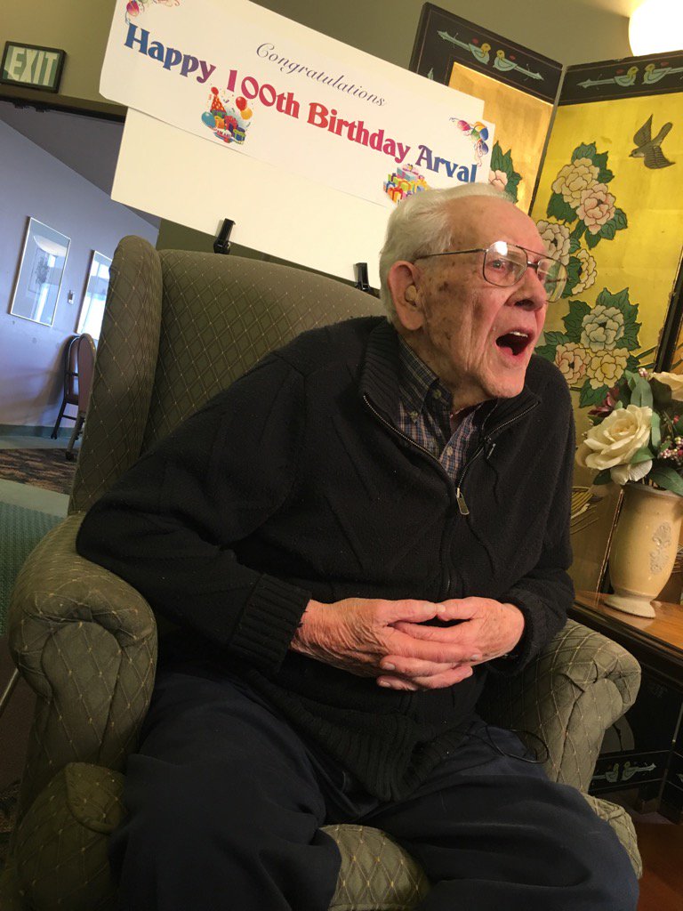 PhotogMike's tweet photo. Centenarian Arval Streadbeck reflects on his life, his military service and his family, tonight at 5. #Kutv2news https://t.co/PE74kyIHgW