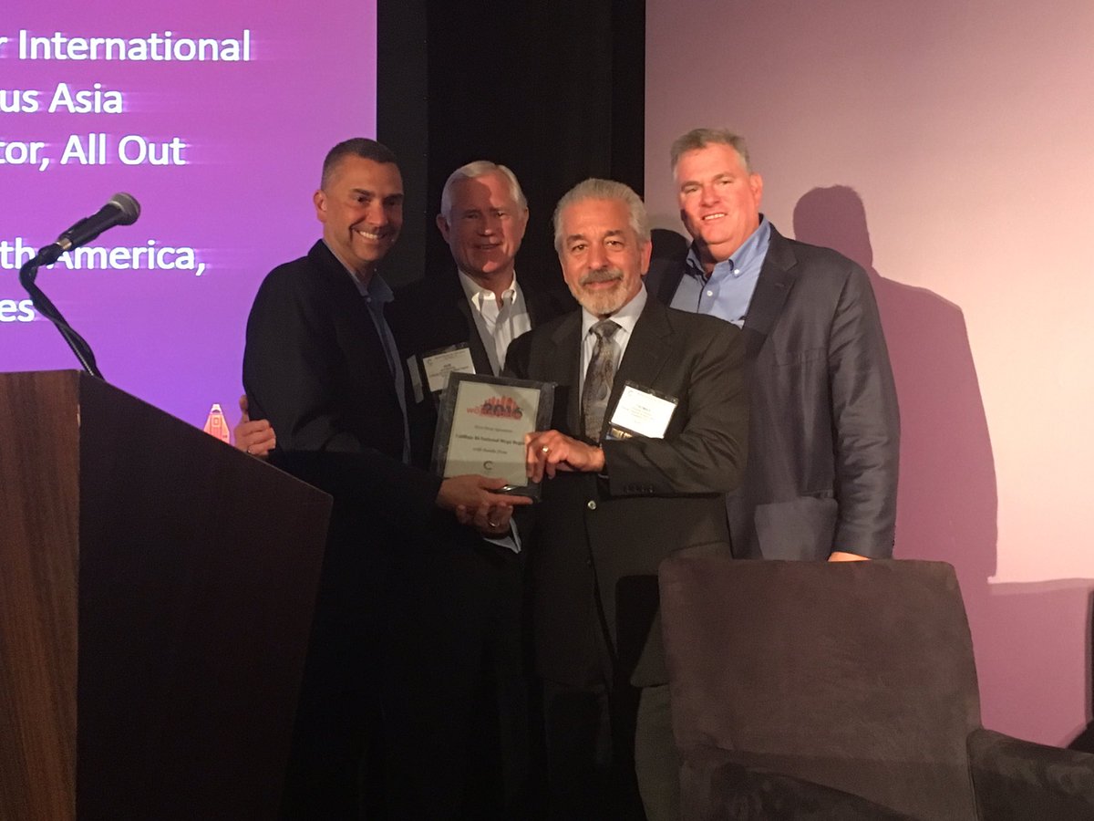 Our Calibaja Team receiving a recognition from Conway for bringing the 13th <a href="/WorldForumFDI/">WORLD FORUM for FDI</a> to San Diego