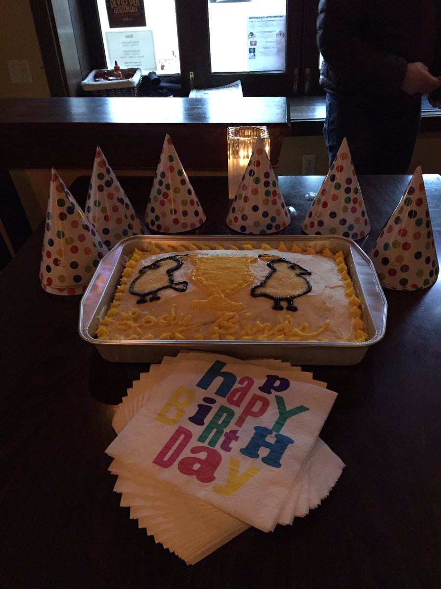 LadyBirdsPhilly's tweet photo. Happy Birthday to us! We're celebrating @Devilsdenphilly https://t.co/7wRUvSL4nB