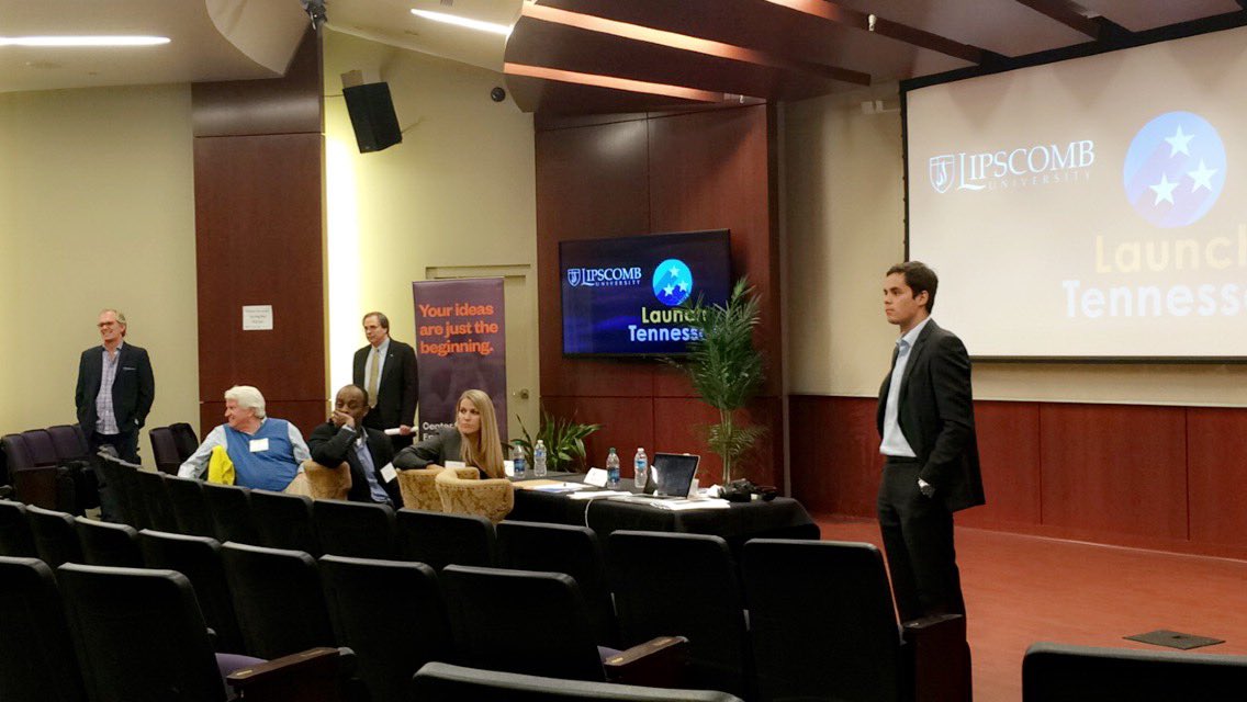 lipscomb's tweet photo. Live from Stowe Hall - Final round of the Kittrell Pitch Competition. Come and support your peers! https://t.co/I1079ZPa2c