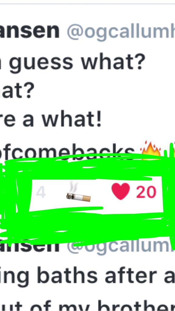 ogcallumhansen's tweet photo. It must be Destiny.. #Blaizeit420 https://t.co/FuA5ItUQ0k