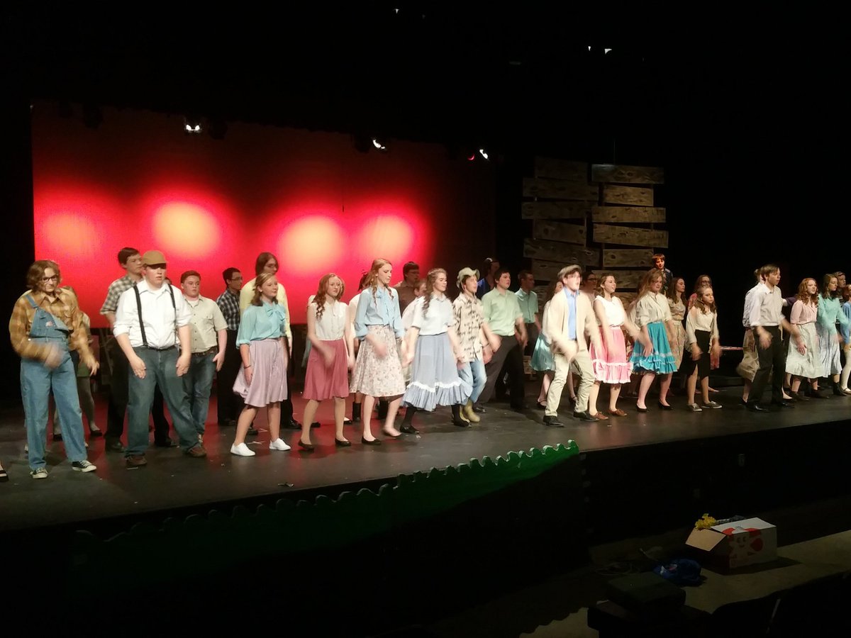 MoraChoirs's tweet photo. We open tomorrow night! Come see Big Fish! #moraschools https://t.co/4GTxt2zLGl