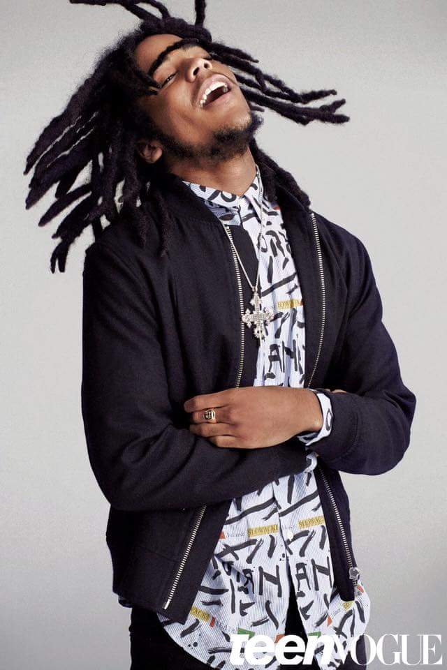 ReggaeCountdown's tweet photo. Bob Marley's Grandson @SkipMarley in #TeenVogue 
#sweetreggae https://t.co/7kqNtm2QtV