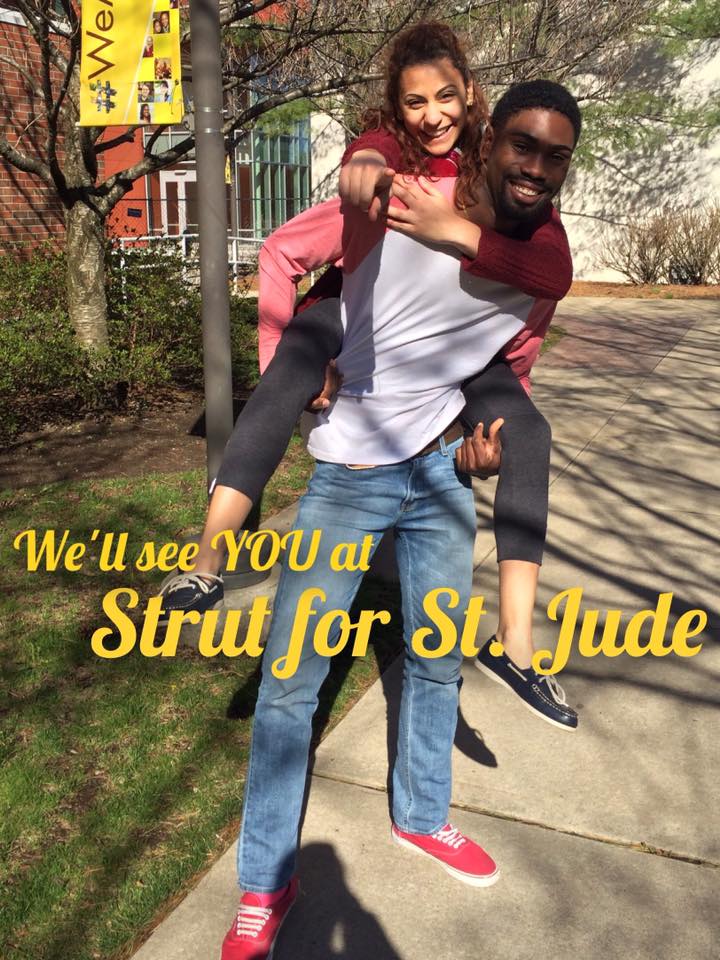 Strut for St. Jude is TOMORROW! Meet your hosts for the evening: Mari Safa and Kendell Francis! #tridelta4stjude