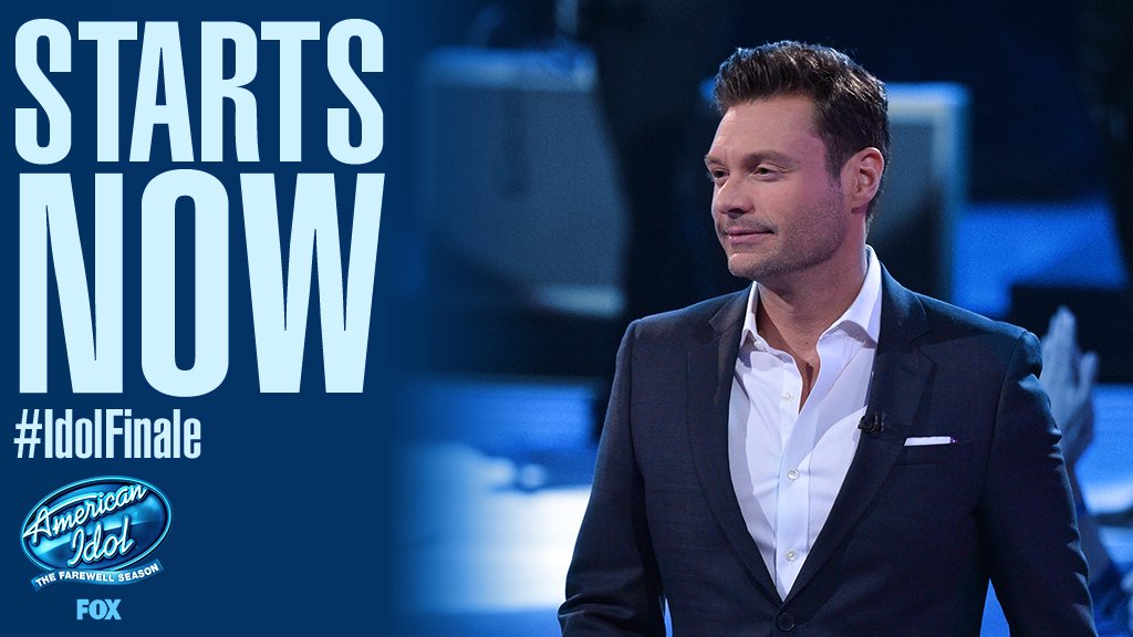 AmericanIdol's tweet photo. RETWEET if you're watching the #IdolFinale right now on @FOXTV! https://t.co/Lwx3SuEO3u
