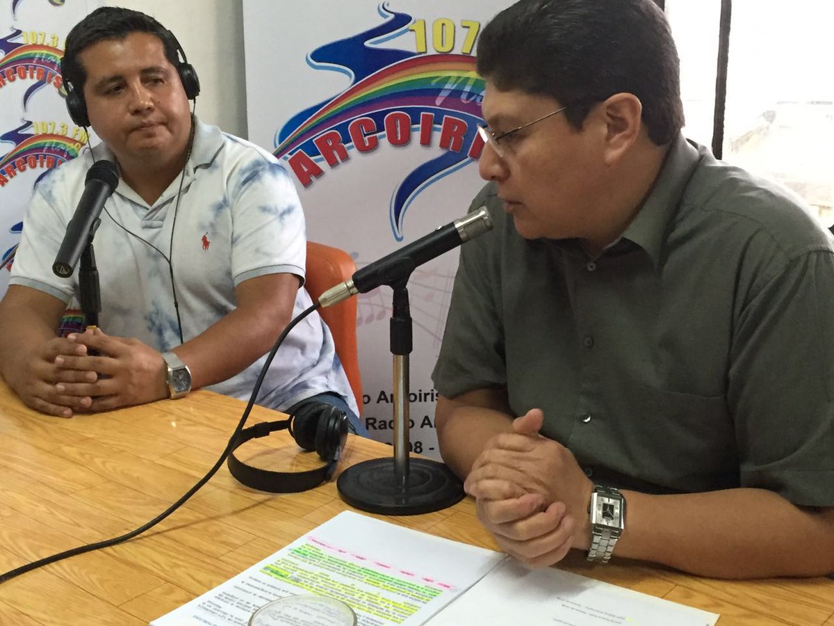 RCNAPO's tweet photo. @MashiCampoElias, #DirAP continúa con agenda de medios sobre #LeyEquilibrioFinanzas en @RadioArcoiris10 y @allytv34 https://t.co/dppbsQoJuE