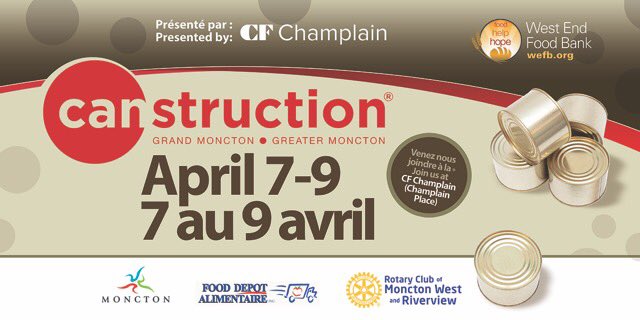 MonctonCan's tweet photo. Come and join us this weekend at #cfchamplain https://t.co/Zj8jW4keXd