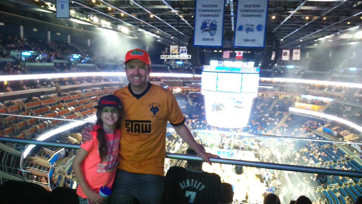 timgibbons1's tweet photo. Enjoying our @OrlandoMagic experience all the way from Worcestershire, UK. #PureMagicSocial https://t.co/p9XWp6PVkP