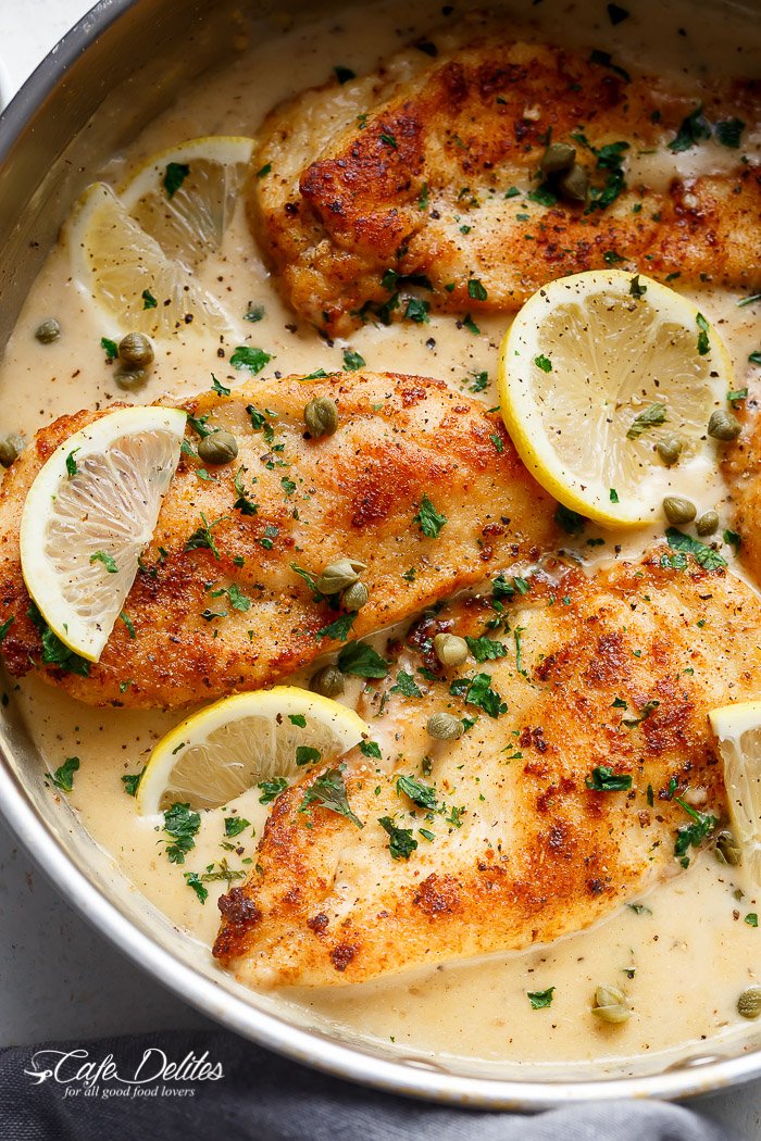SocietyCulinari's tweet photo. #Creamy #LemonParmesanChicken is what #ComfortFood is all about! #Recipe by @Dinneratthezoo https://t.co/OnJjUV7PX6 https://t.co/hRQ1HDYq5m