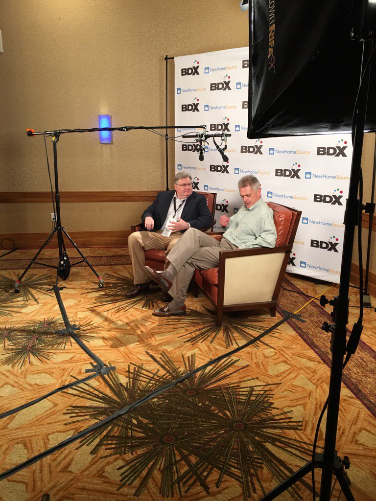 smarthomehero's tweet photo. David Carolan with #SmartHome Hero live from the floor of #bdxsummit https://t.co/pFjwZcLd3q