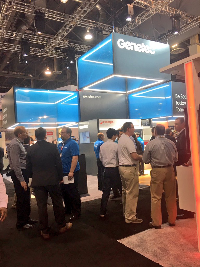 totalnetsol's tweet photo. Lots happening at the @genetec booth! https://t.co/X76doketWu