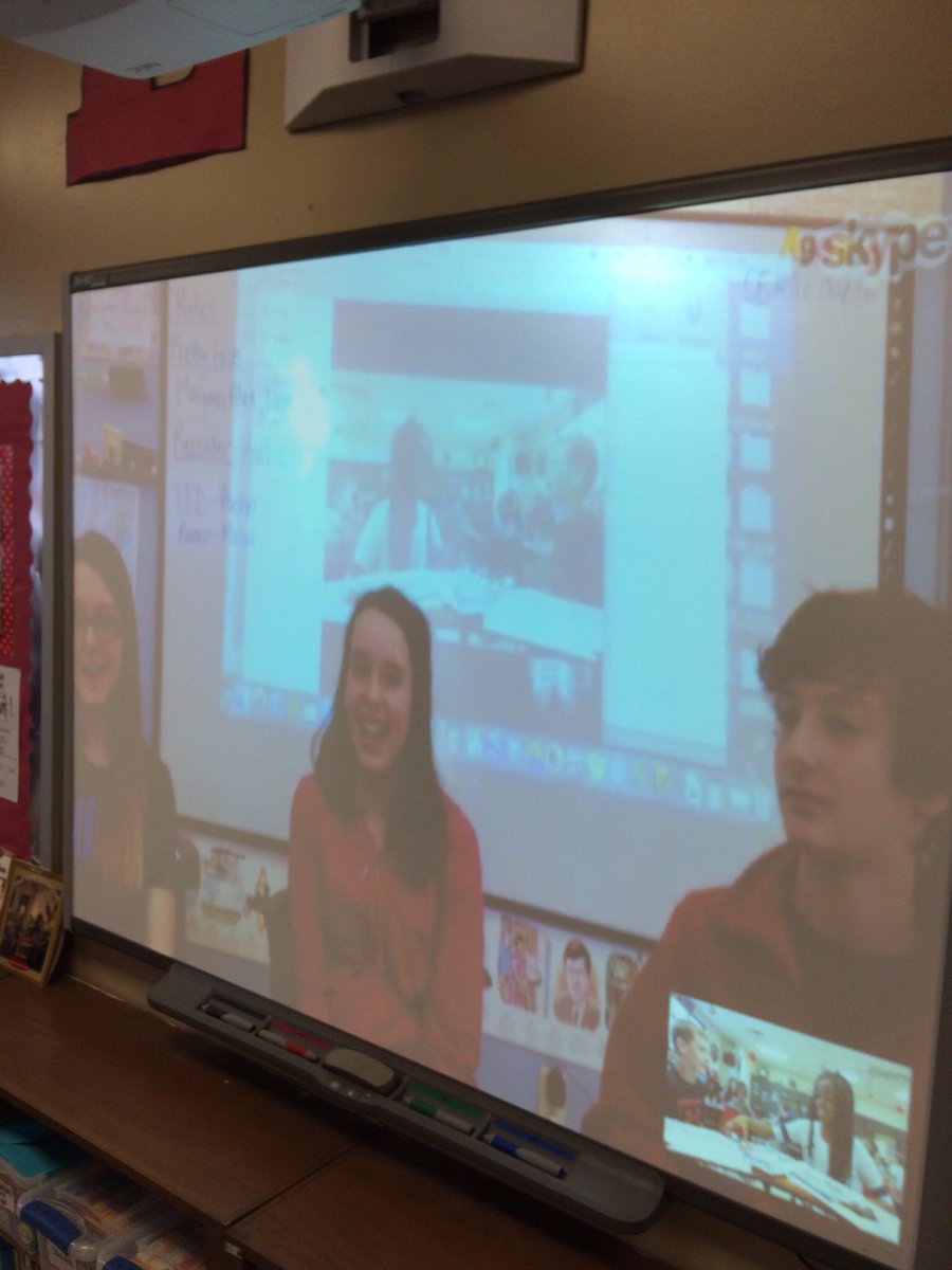 evagriffin10's tweet photo. @themrshoffman Thanks for a fun #mysteryskype. We found your city. 👏🏻 Your students are amazing! #WeLearnedALotToday https://t.co/YPmDN4fxT6