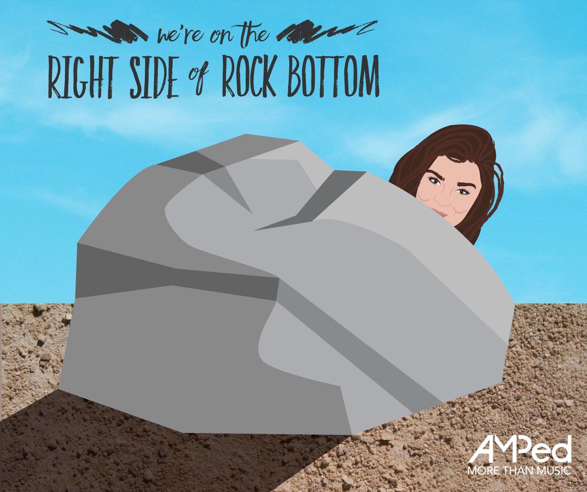 AMPed_Music's tweet photo. .@HaileeSteinfeld knows that everything is going to be all right, even at rock bottom. #LiteralLyrics https://t.co/HnDw6CaMvm